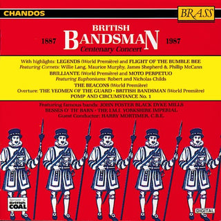the album cover for British Bandsmen Centenary Con - British Bandsmen Centenary Concert / Various