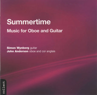 the album cover for Simon Wynberg - Oboe & Guitar Recital