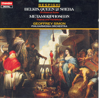the album cover for GEOFFREY SIMON - Belkis, Queen of Sheba / Metamorphosen