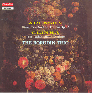 the album cover for ARENSKY/GLINKA - Piano Trio 1 / Piano Trio in D