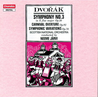 the album cover for The Ruffians - Symphony 3 / Carnival Overture
