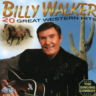 the album cover for Billy Walker - 20 Great Western Hits