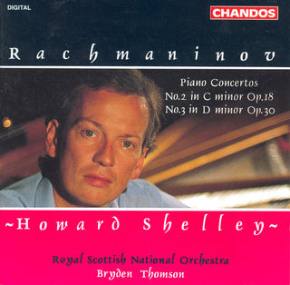 the album cover for Howard Shelley - Piano Concertos 2 & 3