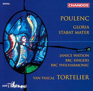 the album cover for Yan Pascal Tortelier - Stabat Mater / Gloria