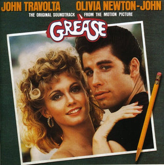 the album cover for Grease [Movie] - Grease [Import Soundtrack]