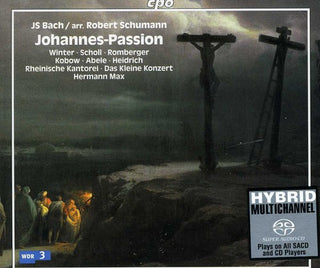 the album cover for Hermann Max - Johannes Passion