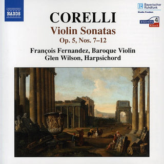 the album cover for FranÃ§ois Fernandez - Sonatas for Violin & Basso Continuo Op 5 Nos 7-12