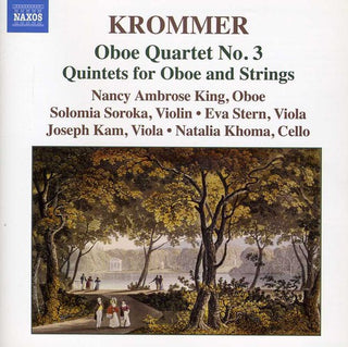 the album cover for Nancy Ambrose King - Oboe Quartet 3 / Quintets for Oboe and Strings