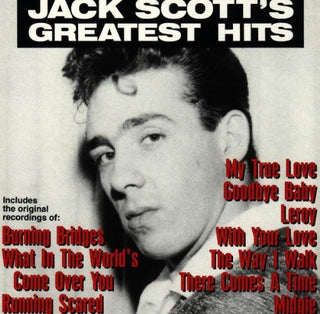 the album cover for Jack Scott - Greatest Hits