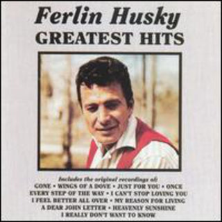 the album cover for Ferlin Husky - Greatest Hits