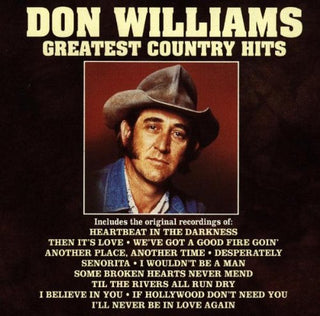 the album cover for Don Williams - Greatest Country Hits