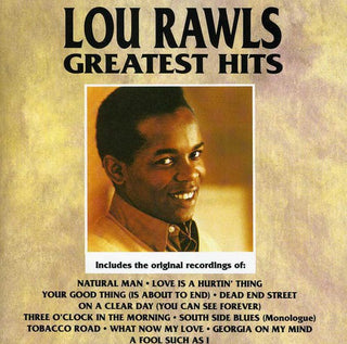 the album cover for Lou Rawls - Greatest Hits