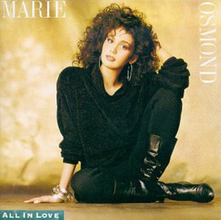 the album cover for Marie Osmond - All in Love