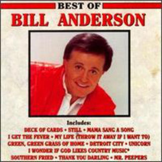 the album cover for Bill Anderson - Best of