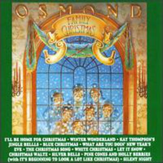 the album cover for Osmond Family Christmas - Xmas