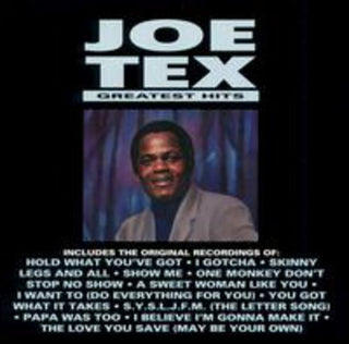 the album cover for Joe Tex - Greatest Hits