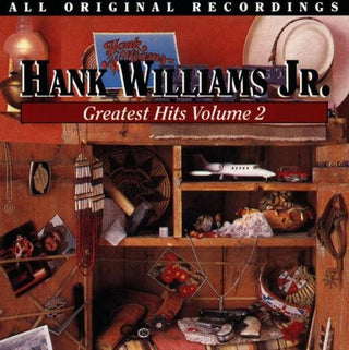the album cover for Hank Williams Jr. - Greatest Hits 2