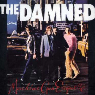 the album cover for The Damned - Machine Gun Etiquette [Import]