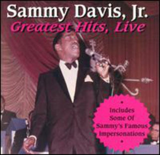 the album cover for Sammy Davis Jr - Greatest Hits Live
