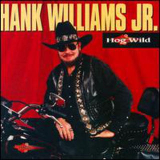 the album cover for Hank Williams Jr. - Hog Wild
