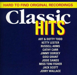 the album cover for Hard To Find Original Recor - Classic Hits: Hard to Find Originals / Various