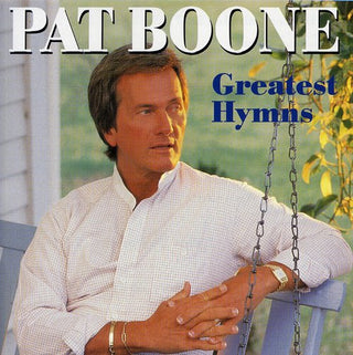 the album cover for Pat Boone - Greatest Hymns