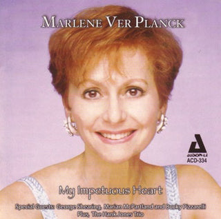 the album cover for Ver Marlene Planck - My Impetuous Heart