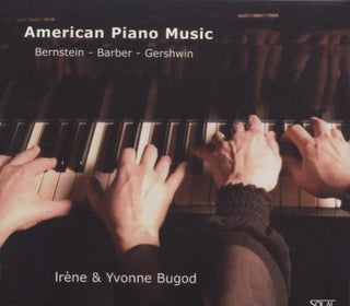 the album cover for Irene Bugod & Yvonne - American Piano