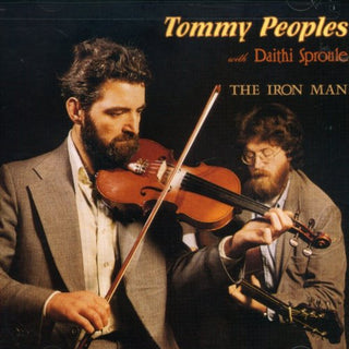 the album cover for Tommy Peoples - Iron Man