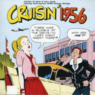 the album cover for Cruisin - Cruisin 1956 / Various