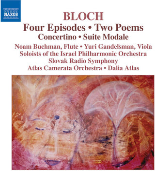 the album cover for Noam Buchman - 4 Episodes Concertino Suite Modale