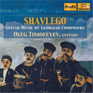 the album cover for Oleg Timofeyev - Shavlego: Georgian Guitar Music