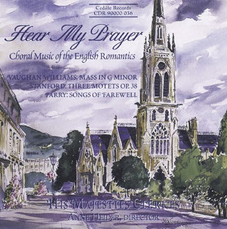 the album cover for Anne Heider - Hear Mys Prayer: English Romantic Choral Music