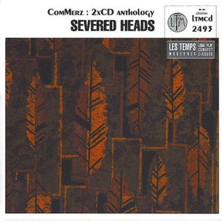the album cover for Severed Heads - Commerz