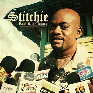 the album cover for Stitchie - Real Life Story