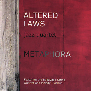 the album cover for Altered Laws - Metaphora