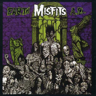 the album cover for Misfits - Earth A.D. and Die Die My Darling