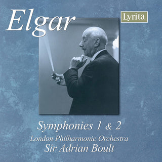 the album cover for Sir Adrian Boult - Symphonies 1 & 2