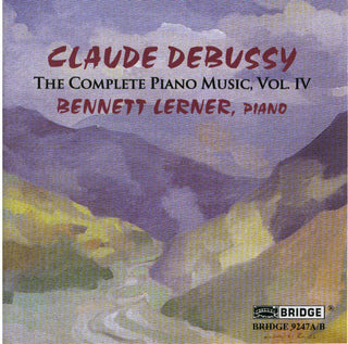 the album cover for Bennett Lerner - Complete Piano Music 4