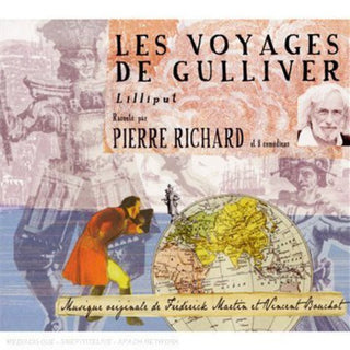 the album cover for Pierre Richard - Les Voyages de Gulliver (D'apres Jonathan Swift)