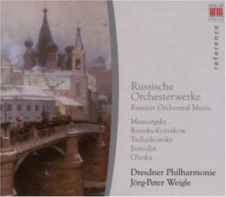 the album cover for Glinka/Borodin - Russian Orchestral Music