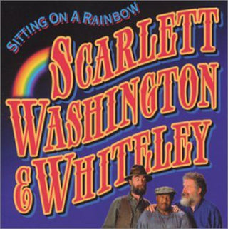 the album cover for Scarlett/Washington/Whiteley - Sitting on a Rainnow