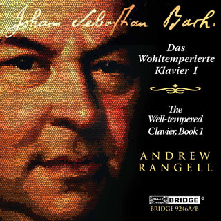 the album cover for ANDREW RANGELL - Well-Tempered Clavier Book 1