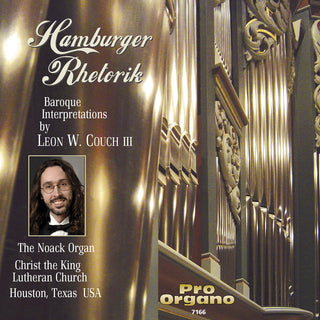 the album cover for Leon W. Couch III - Hamburger Rhetorik