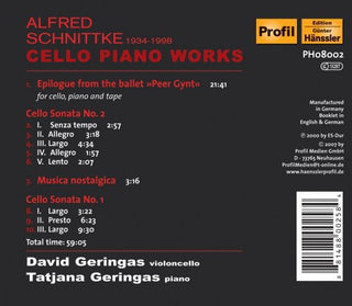 the album cover for R. Rachmaninov - Epiloge from the Ballet / Cello Sonata