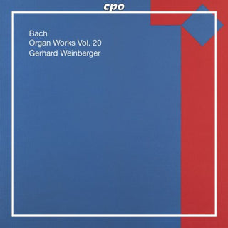 the album cover for Gerhard Weinberger - Organ Works 20