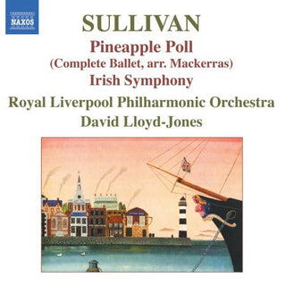 the album cover for David Lloyd-Jones - Irish Symphony Pineapple Poll