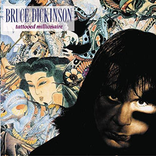 the album cover for Bruce Dickinson - Tattooed Millionaire