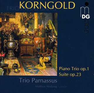 the album cover for Korngold - Piano Trio