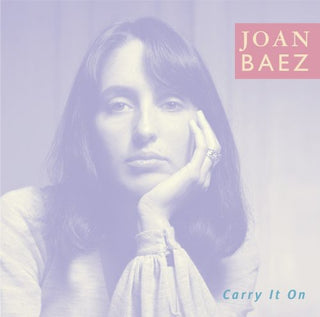 the album cover for Joan Baez - Carry It on
